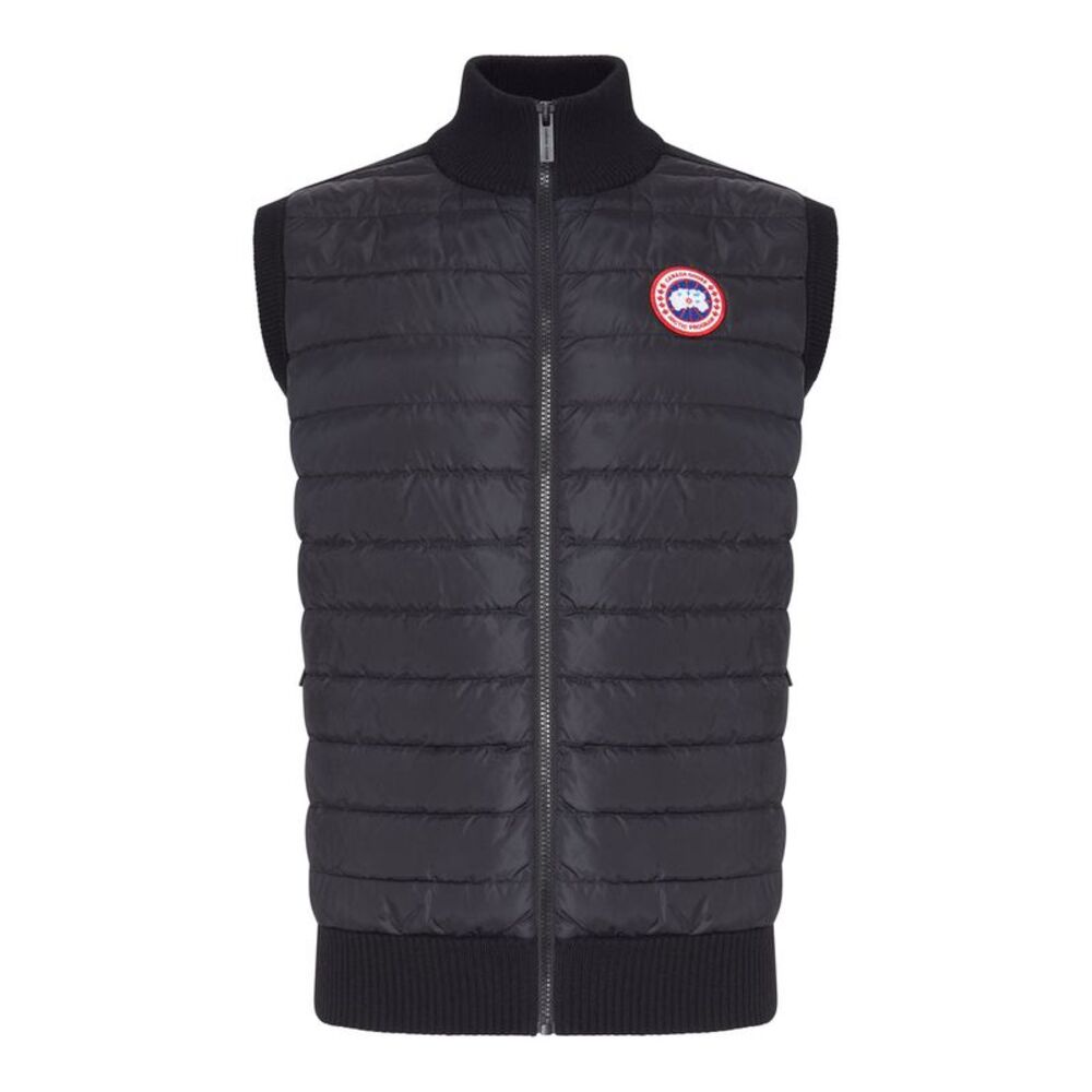 Canada Goose Men Padded Vest With Logo Patch